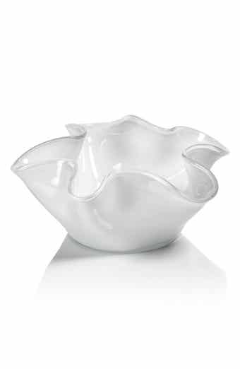 Zodax Vellerti Wave Glass Bowl