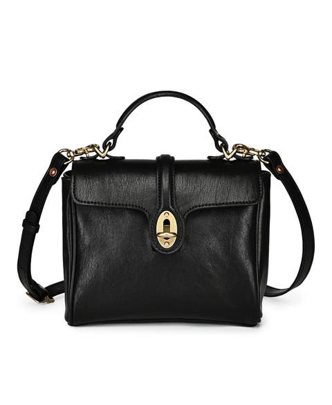 Laurel Heritage Genuine Leather Satchel