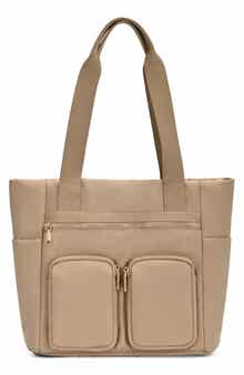 Sasha + Sofi Large Pocket Tote Bag