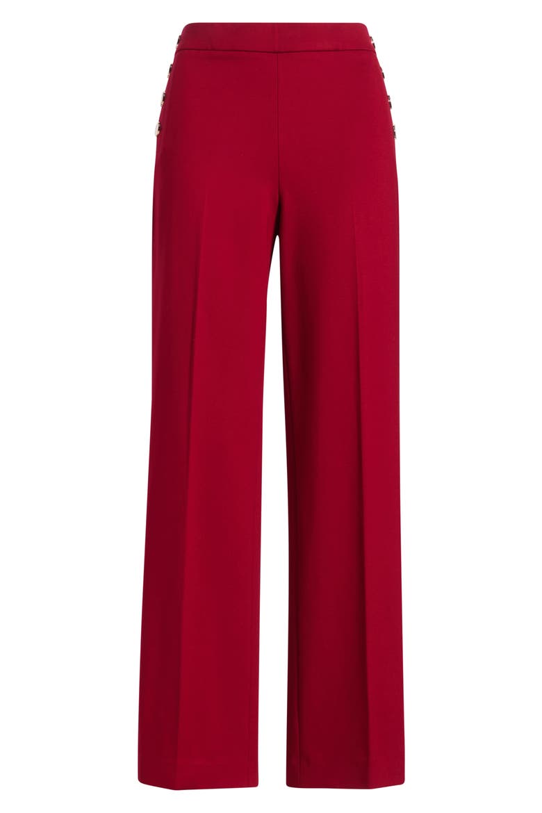 Sailor Wide Leg Pants, Alternate, color, TITIAN RED