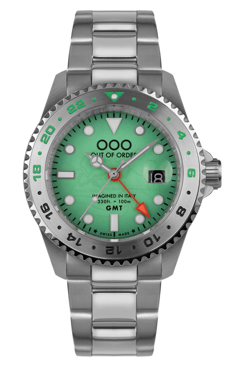 GMT Venezia Bracelet Watch, 44mm, Main, color, GMT VENEZIA