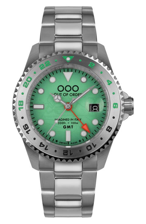 GMT Venezia Bracelet Watch, 44mm