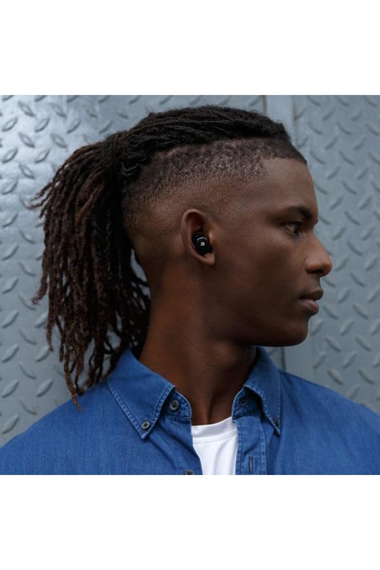 Power Earbuds Bluetooth 6.0, 55ms Latency, 5H Playback, 500mAh Case, ANC, USB-C Charging, Touch Controls, Voice Assistant, Alternate, color, Black