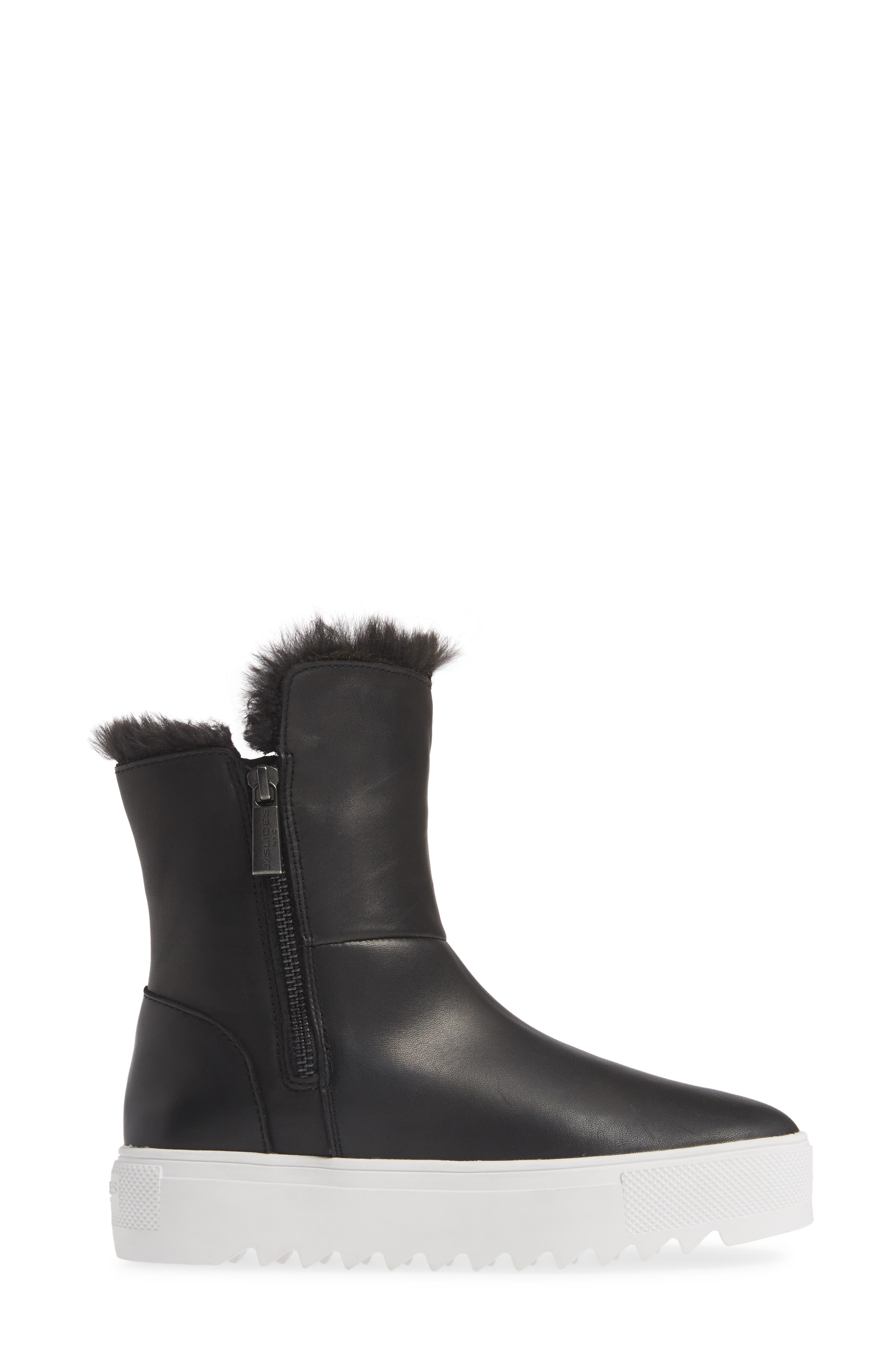 JSlides Selene Faux Fur Lined Waterproof Boot, Alternate, color, 