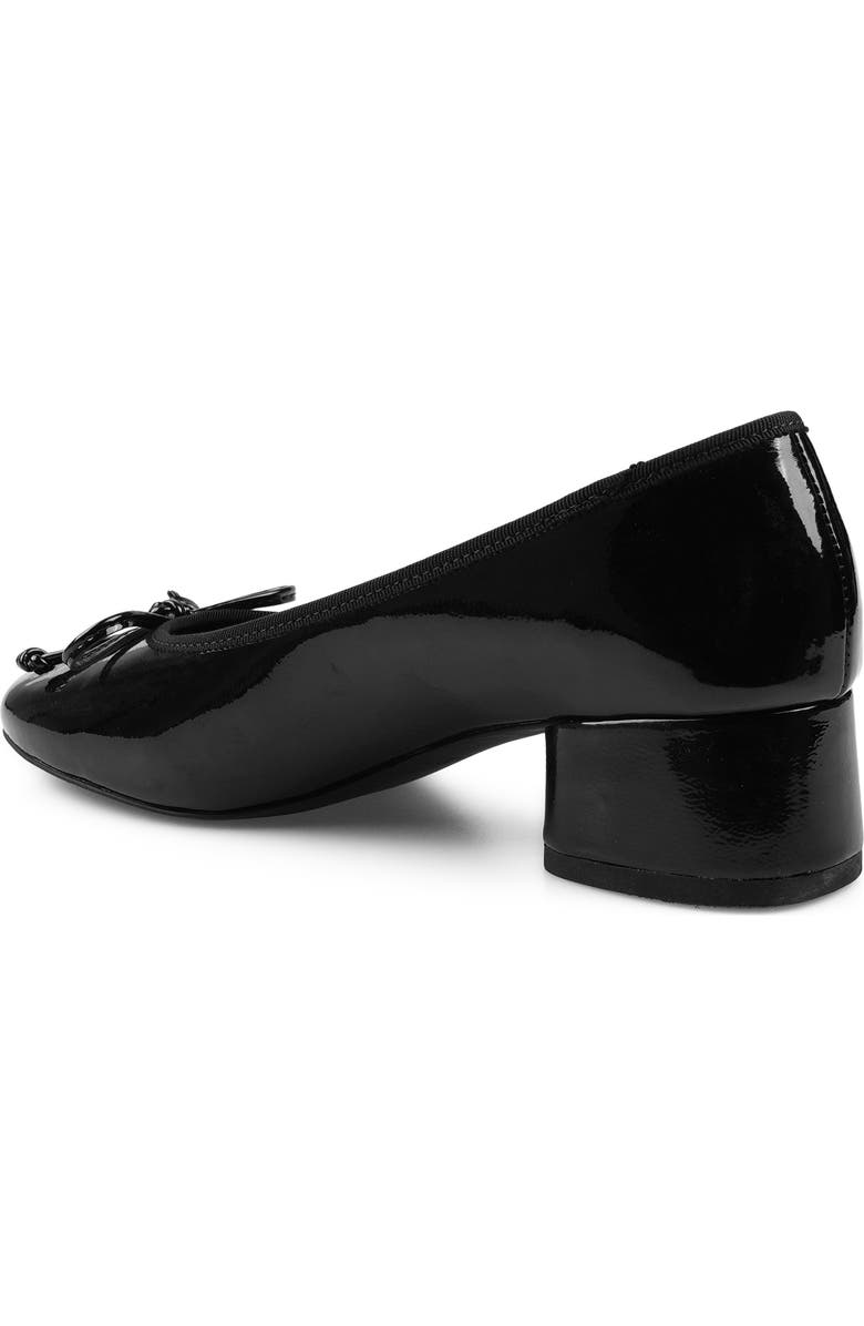 Candie's Savage Pump, Alternate, color, Black Faux