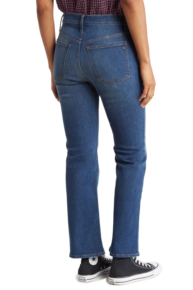 Cali Demi Boot Cut Jeans, Alternate, color, TILNEY WASH