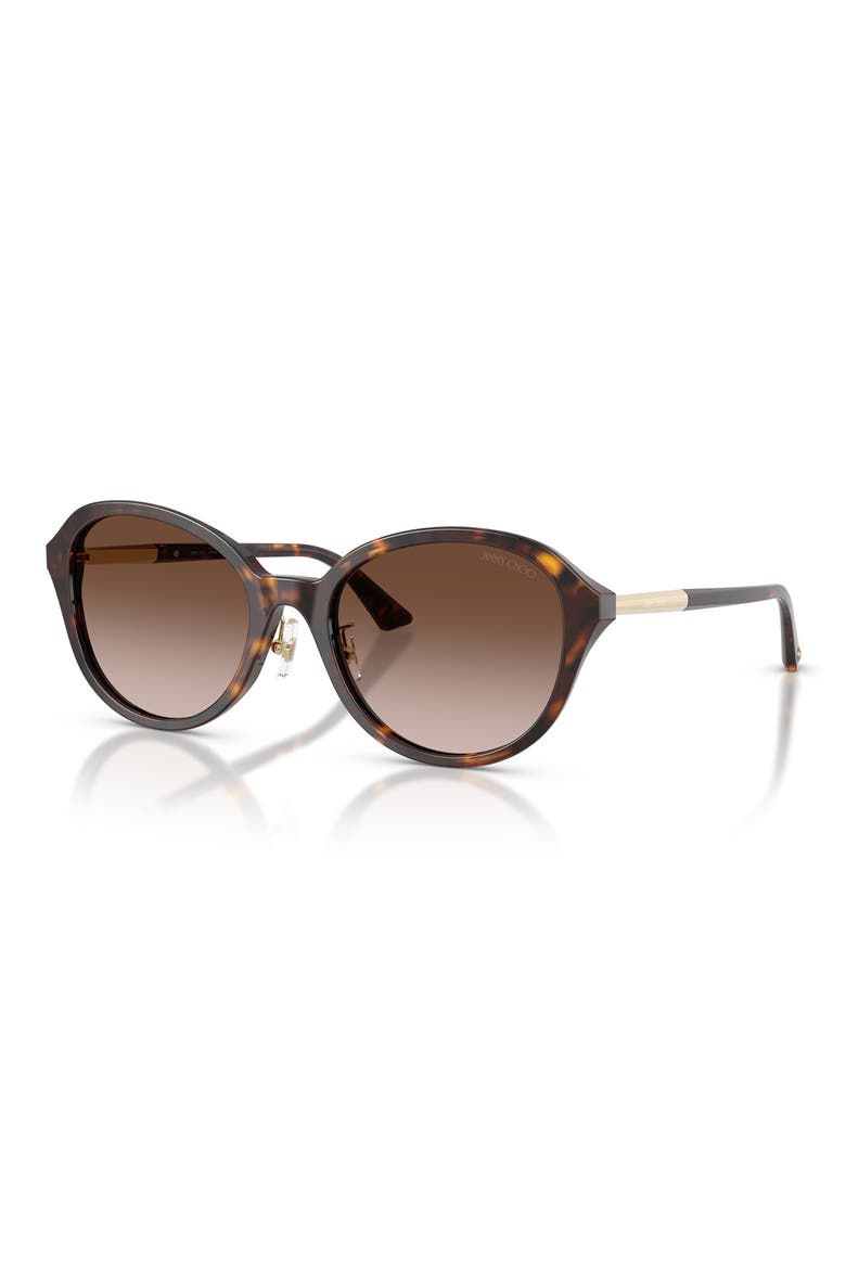 54mm Phantos Sunglasses, Alternate, color, HAVANA / GRADIENT BROWN