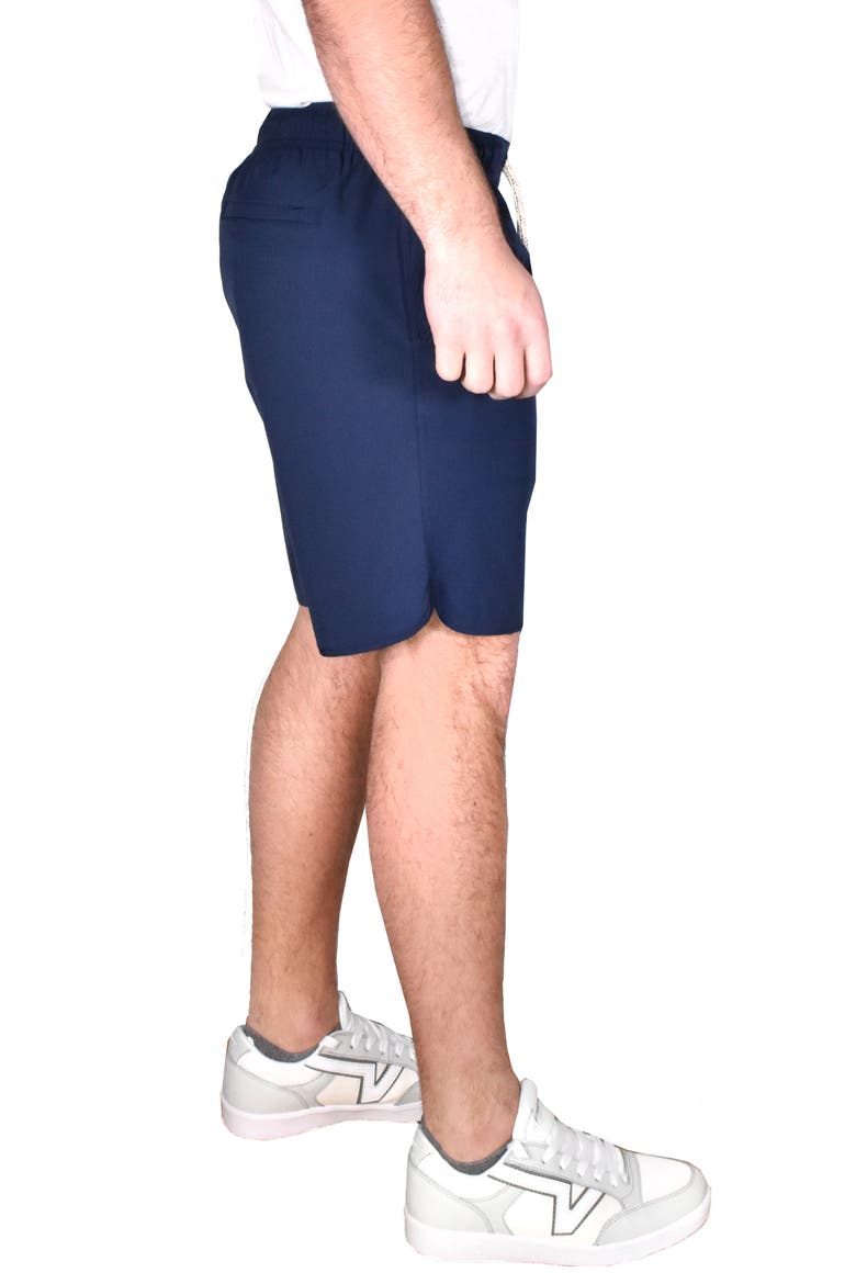 Performance Windjammer Drawstring Shorts, Alternate, color, NAVY