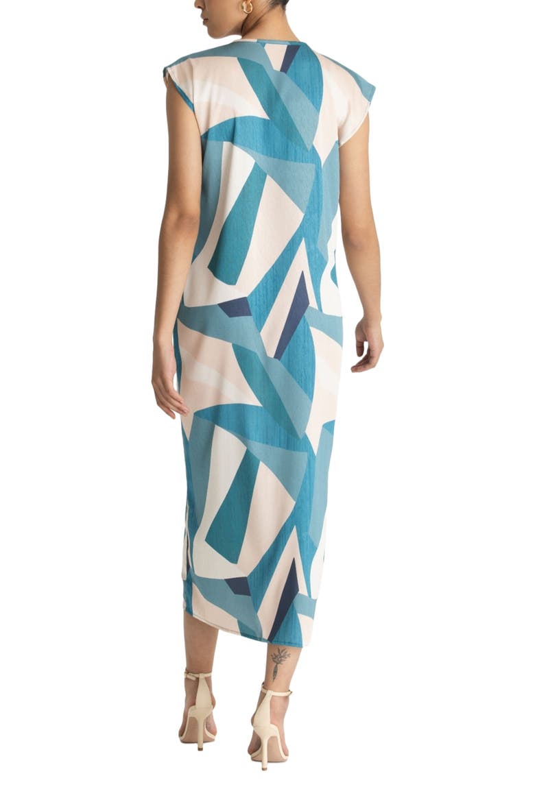 Fany Dress, Alternate, color, Aira Blu