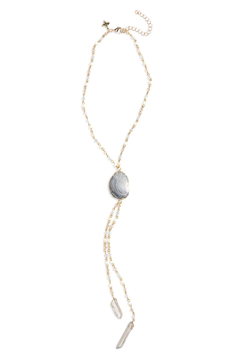 Panacea Y Necklace, Main, color,