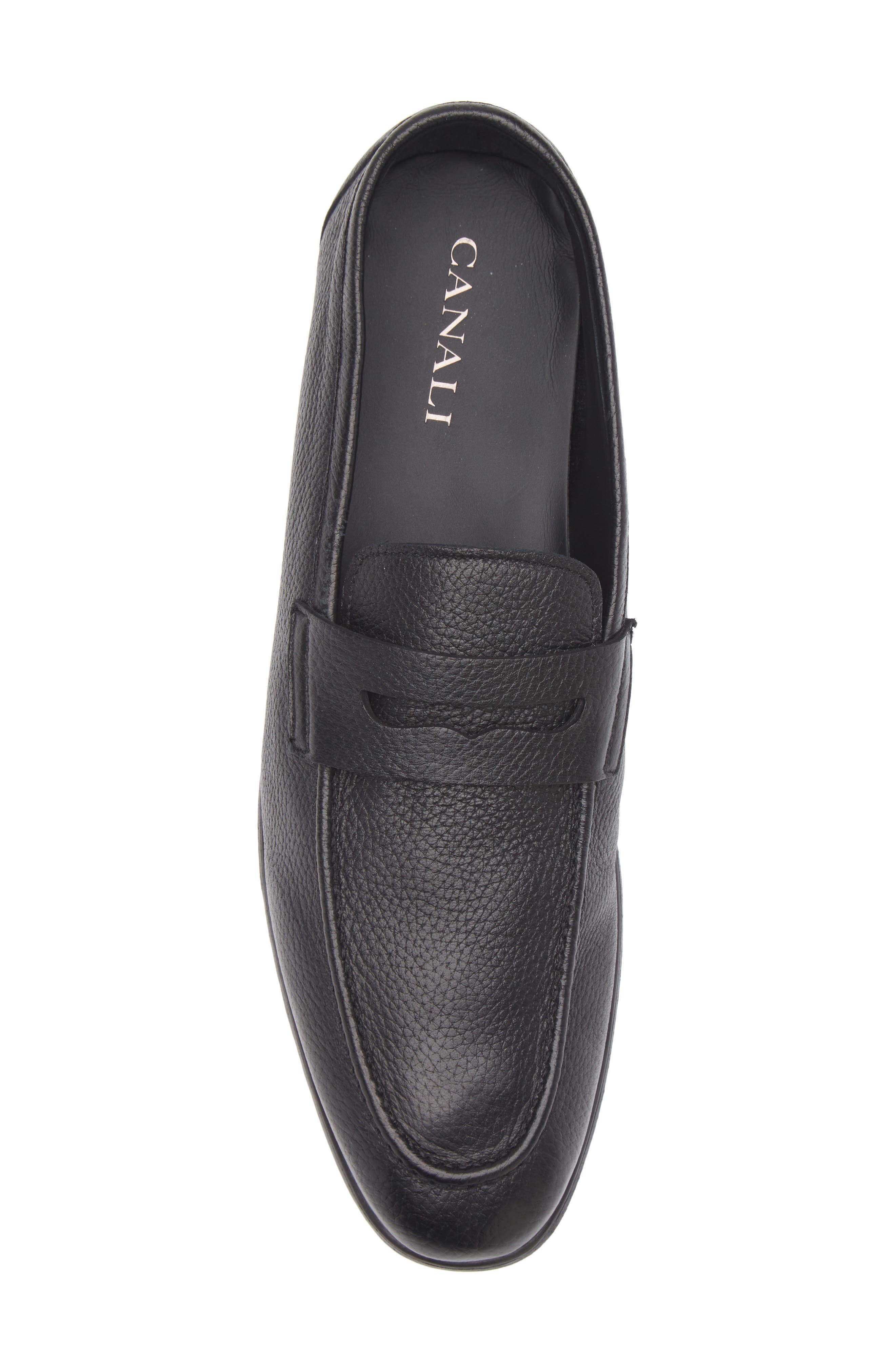 Canali Penny Loafer, Alternate, color, Black