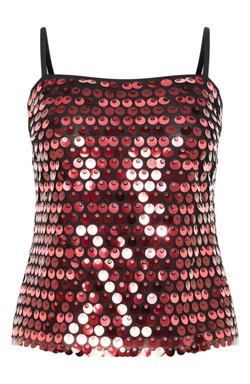 City Chic Disco Paillette Sequin Camisole