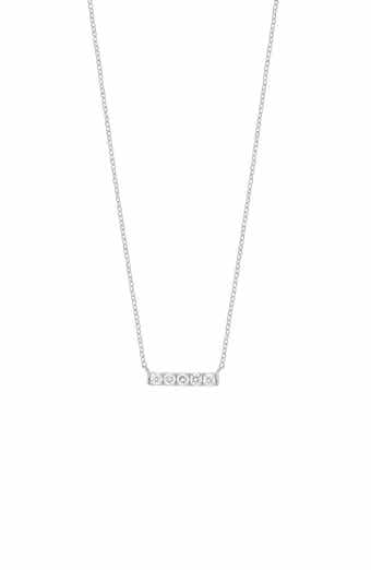Diamond Icon Bar Pendant Necklace (Nordstrom Exclusive)