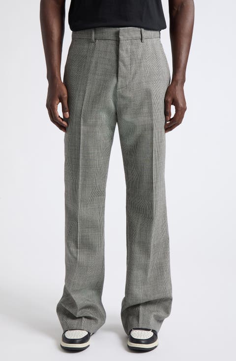 MA Fit Houndstooth Wool Trousers