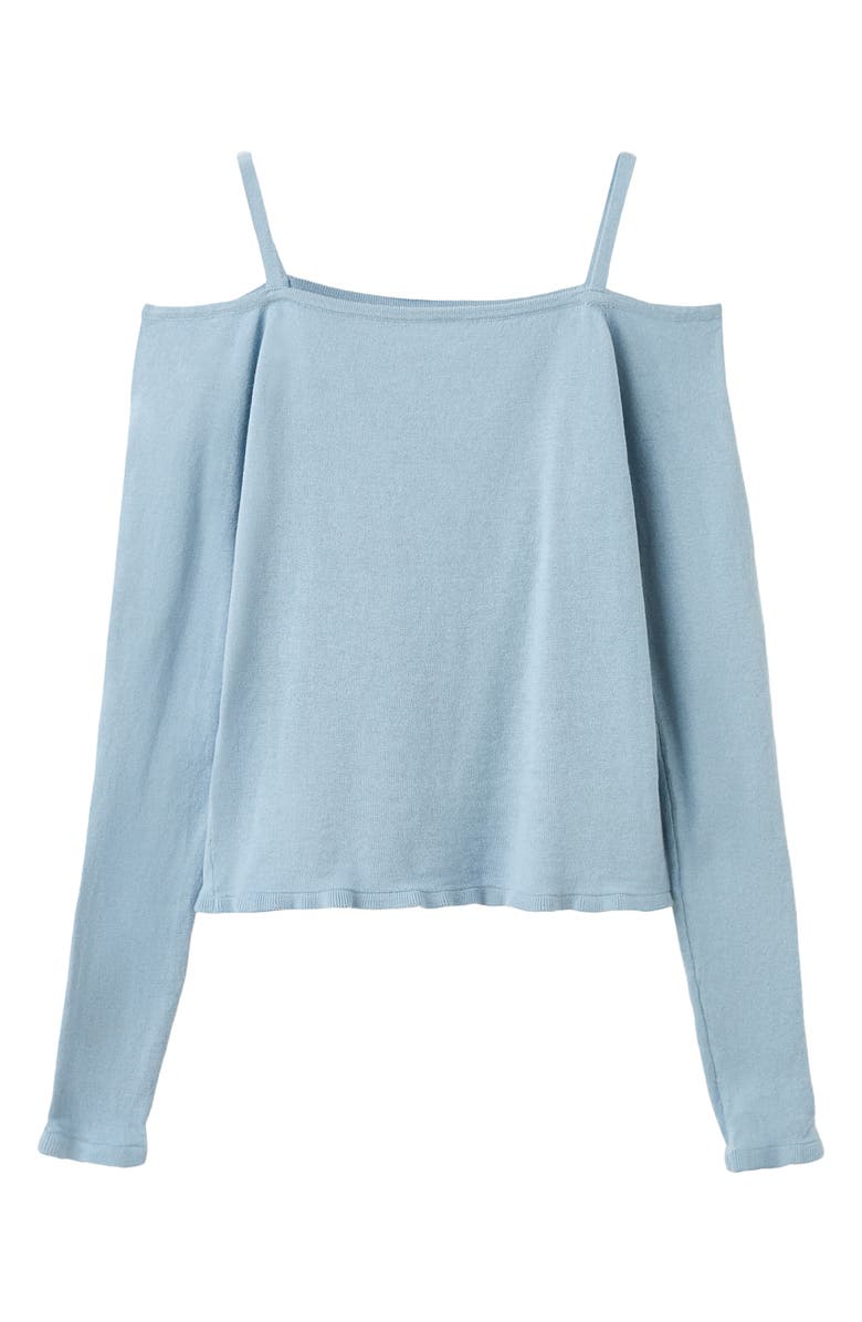 MANGO TEEN Cold Shoulder Sweater, Alternate, color,