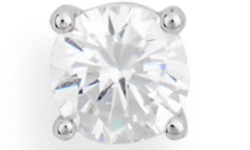 Nordstrom Rack Demi-fine 5-pack Assorted Everyday Essential Earrings In Silver