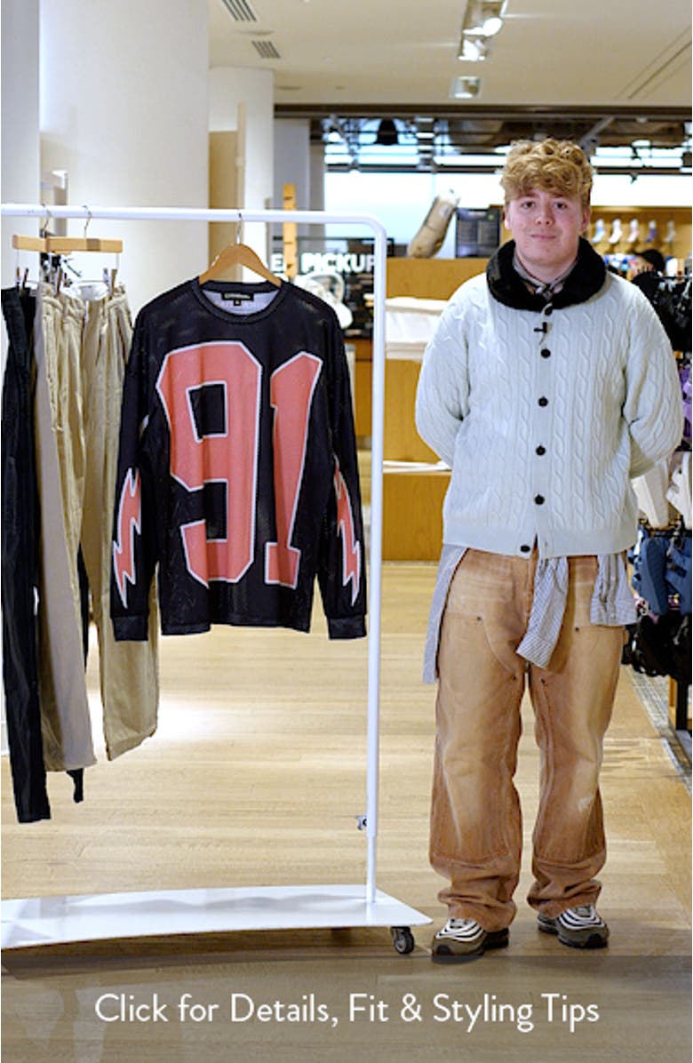 91 Mesh Long Sleeve T-Shirt, sales video thumbnail