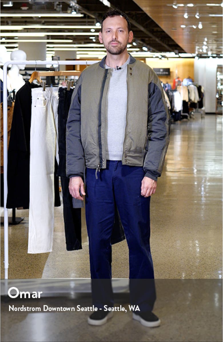 Down Insulated MA-1 Flight Jacket, sales video thumbnail