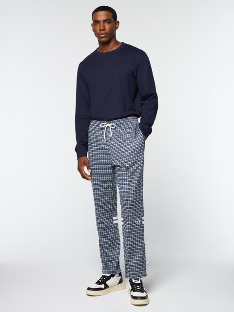 Dallas Houndstooth Track Pant