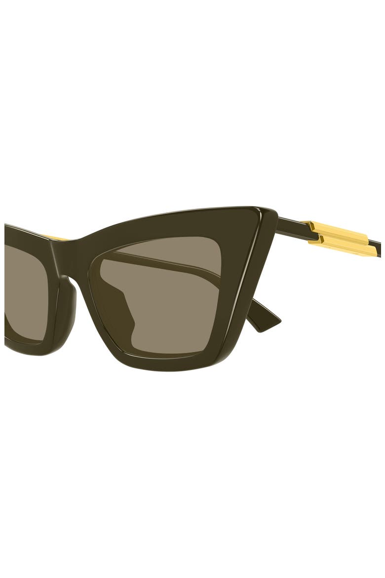 53mm Cat Eye Sunglasses, Alternate, color, GREEN