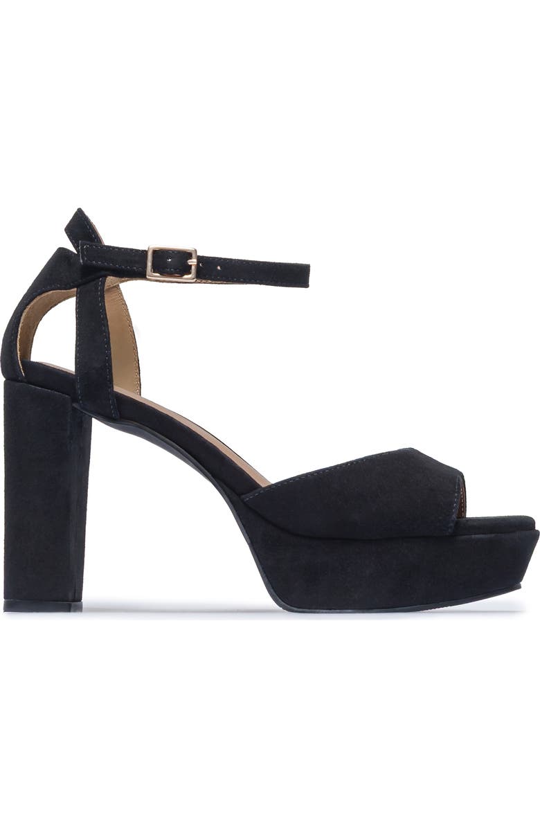 Bernardo Footwear Valeria Platform High Heeled Sandal, Main, color, Black