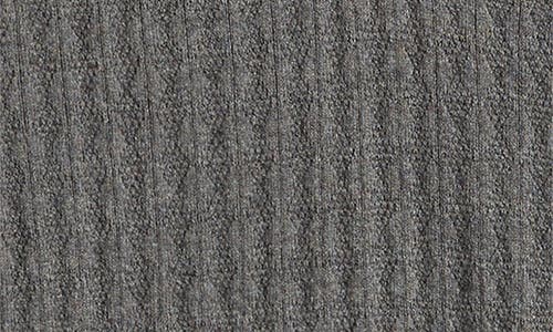 Wax London Naples Diamond Ribbed Cotton & Cashmere Polo Sweater In Gray