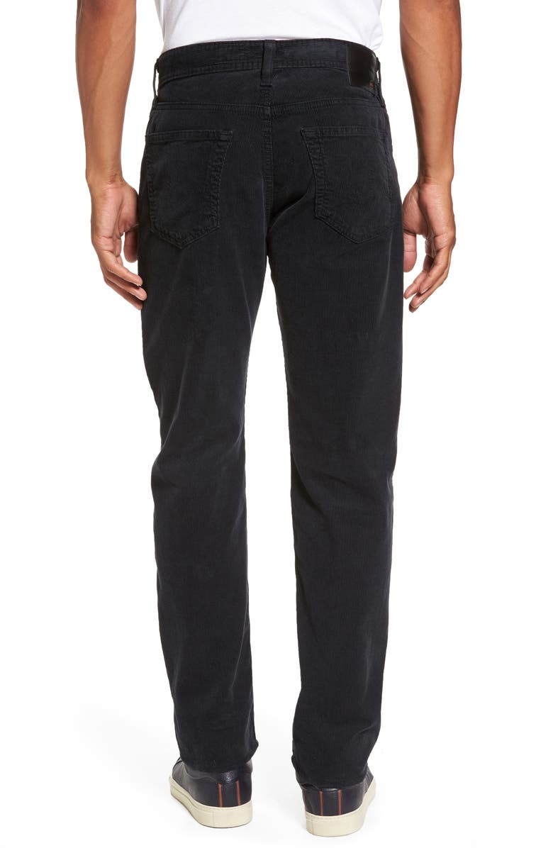 AG 'Graduate' Tailored Straight Leg Corduroy Pants, Alternate, color, 