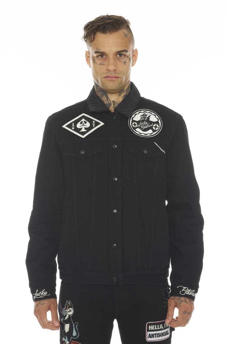 bastardジャケット Cult of Individuality Type II Lucky Bastard Reversible Jacket (Men