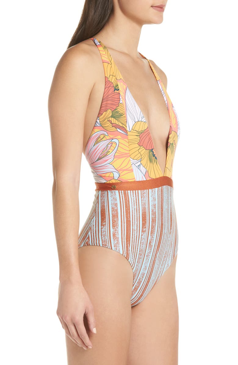 Maaji Jungle Candies One-Piece Swimsuit, Alternate, color, 