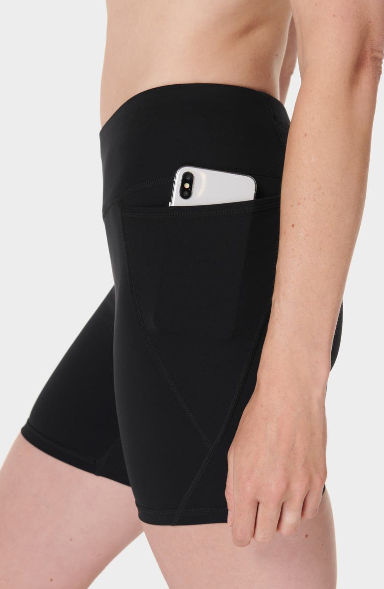 Sweaty Betty Power Bike Shorts, Alternate, color, Black 2