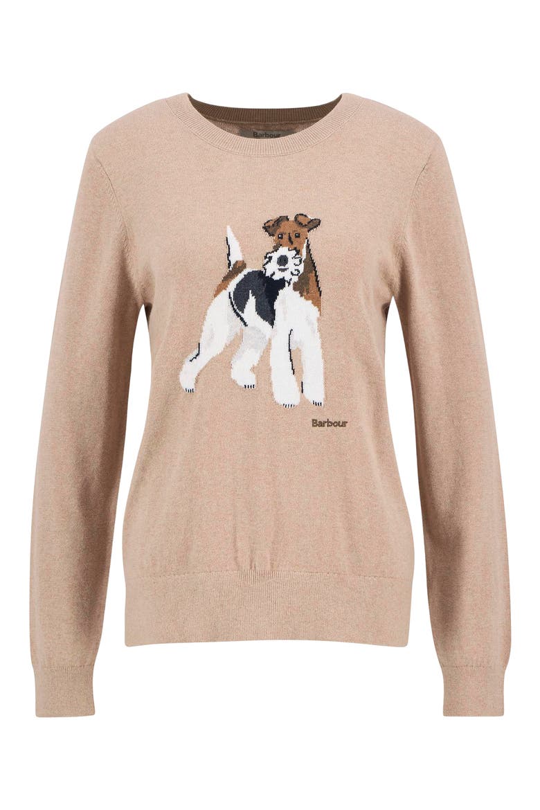 Fareham Knitted Sweater, Alternate, color, PALE CAMEL