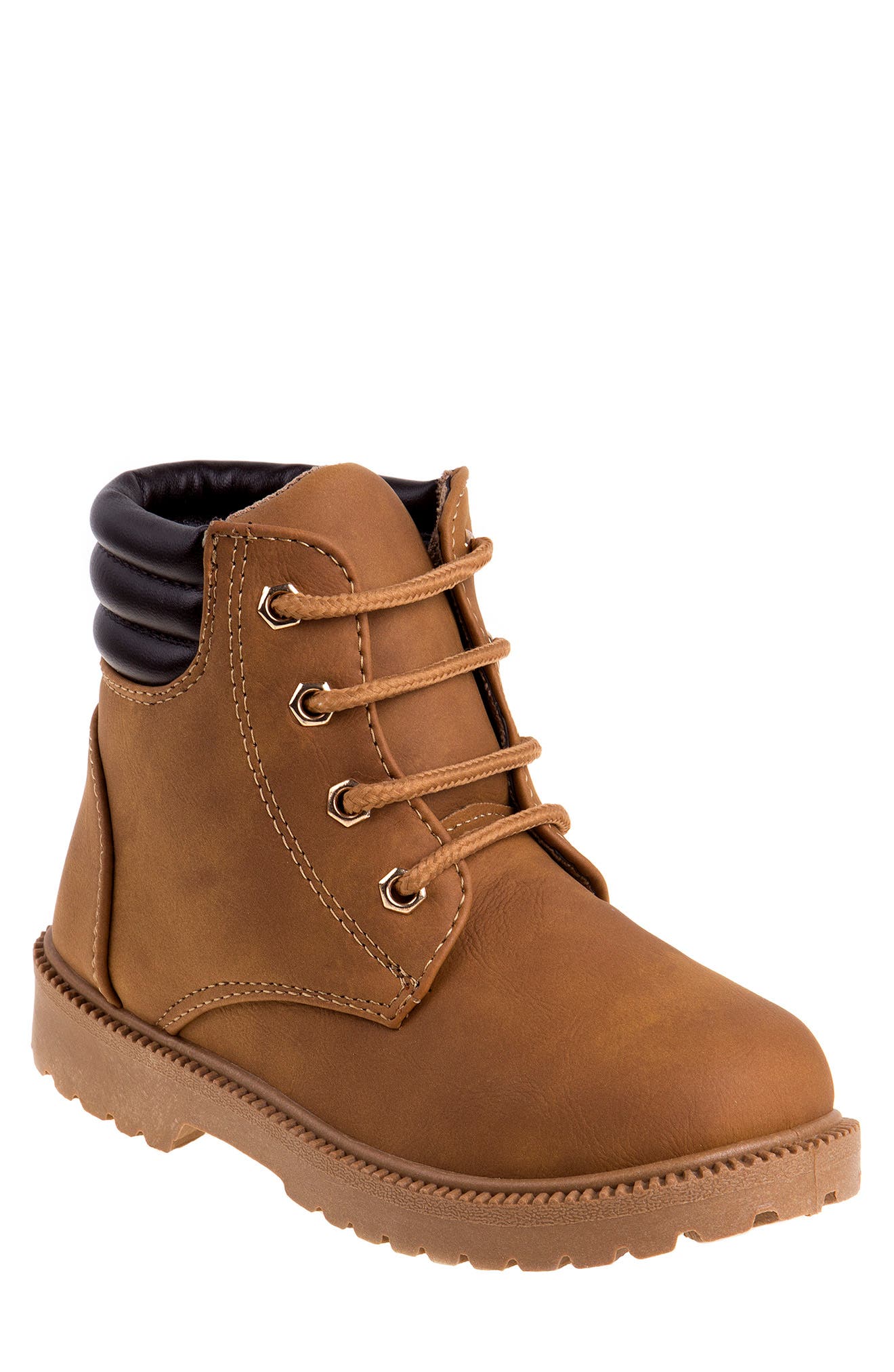 RUGGED BEAR Lace-Up Rugged Boot, Main, color, 