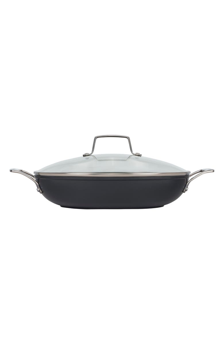 Le Creuset Nonstick Ceramic 4-Quart Shallow Braiser, Alternate, color, Ceramic
