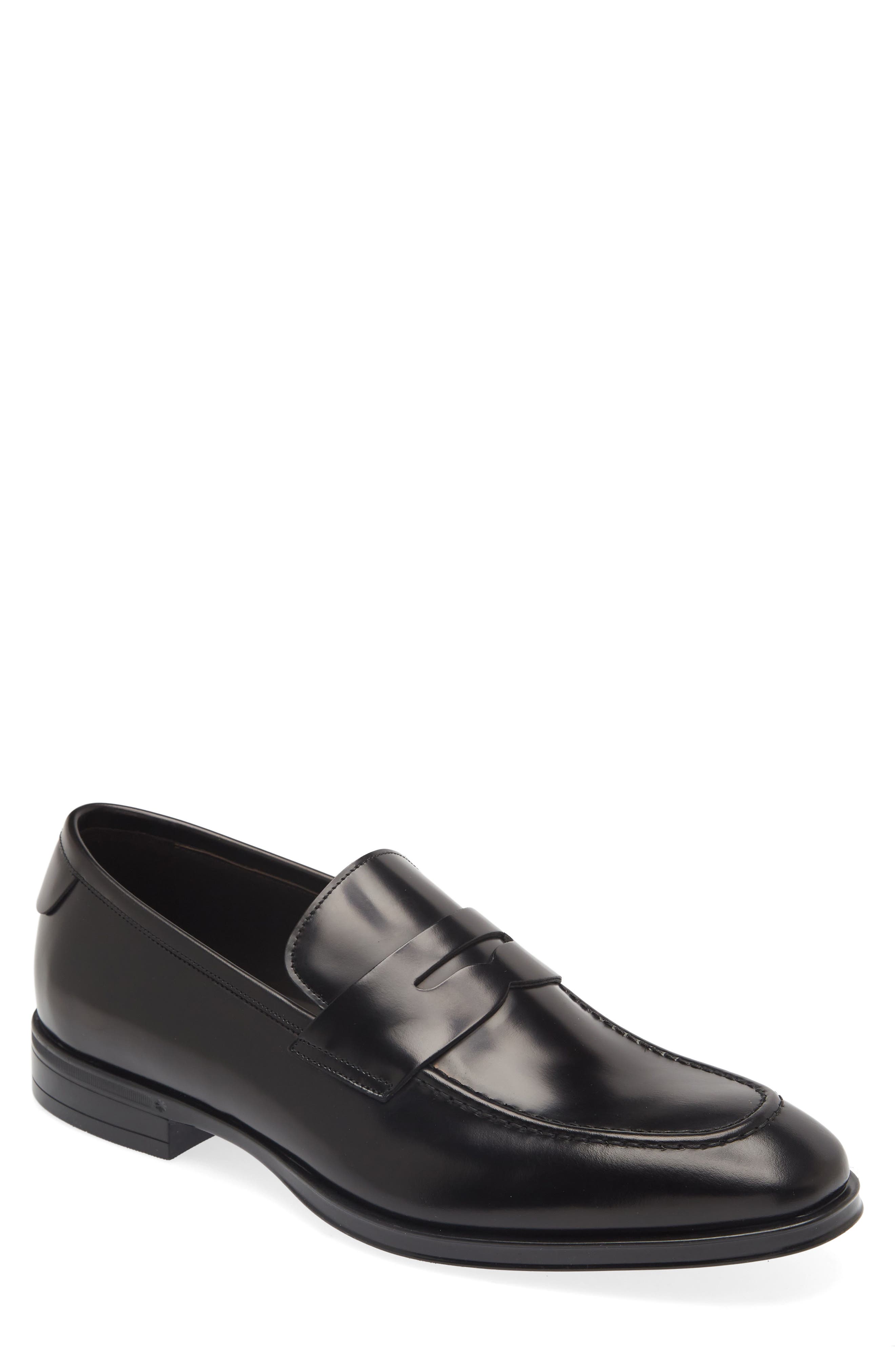 Penny Loafer, Main, color, BLACK