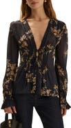 Favorite Daughter One Last Time Smocked Tie Top