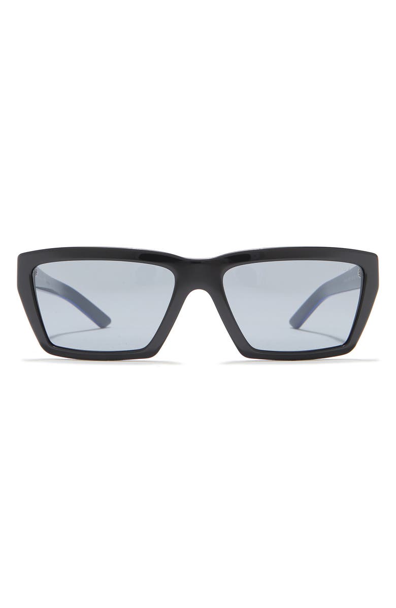 Prada Conceptual 59mm Rectangle Sunglasses, Main, color,