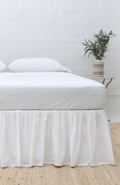 Pom Pom At Home Gathered Cotton Bedskirt