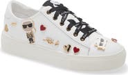 KARL LAGERFELD PARIS Cate Pin Logo Sneaker