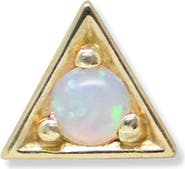 Anzie Cleo Single Triangle Stud Earring