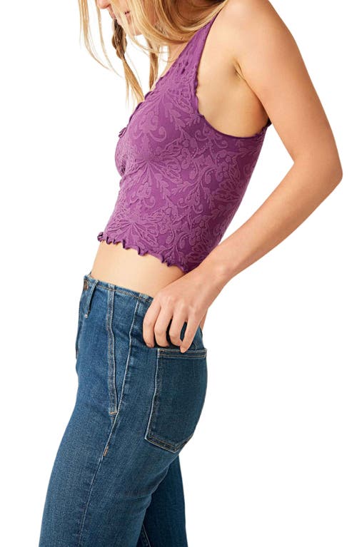 FREE PEOPLE FREE PEOPLE INTIMATELY FP HERE FOR YOU RACERBACK CROP TANK 