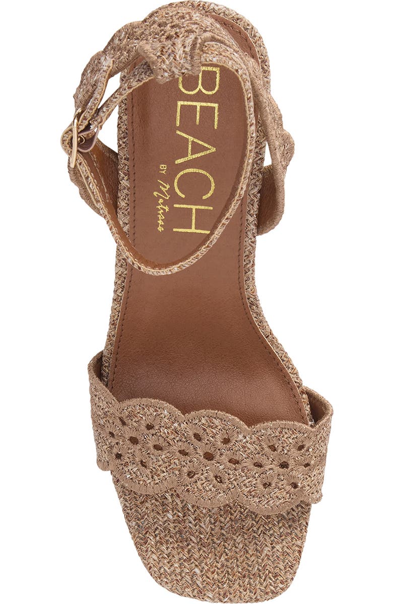 Coconuts by Matisse Maiden Platform Ankle Strap Sandal, Alternate, color, Brown