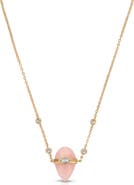 Ettika Semi Solstice Stone & Crystal Pendant Necklace