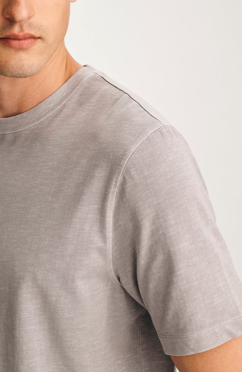 Mavi Jeans Pale Brown Slub Cotton Blend T-Shirt, Alternate, color,