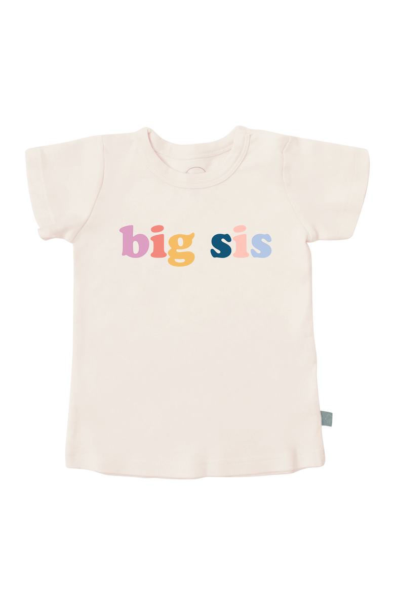 Finn + Emma Organic Graphic Tee | Big Bro, Main, color, Ivory