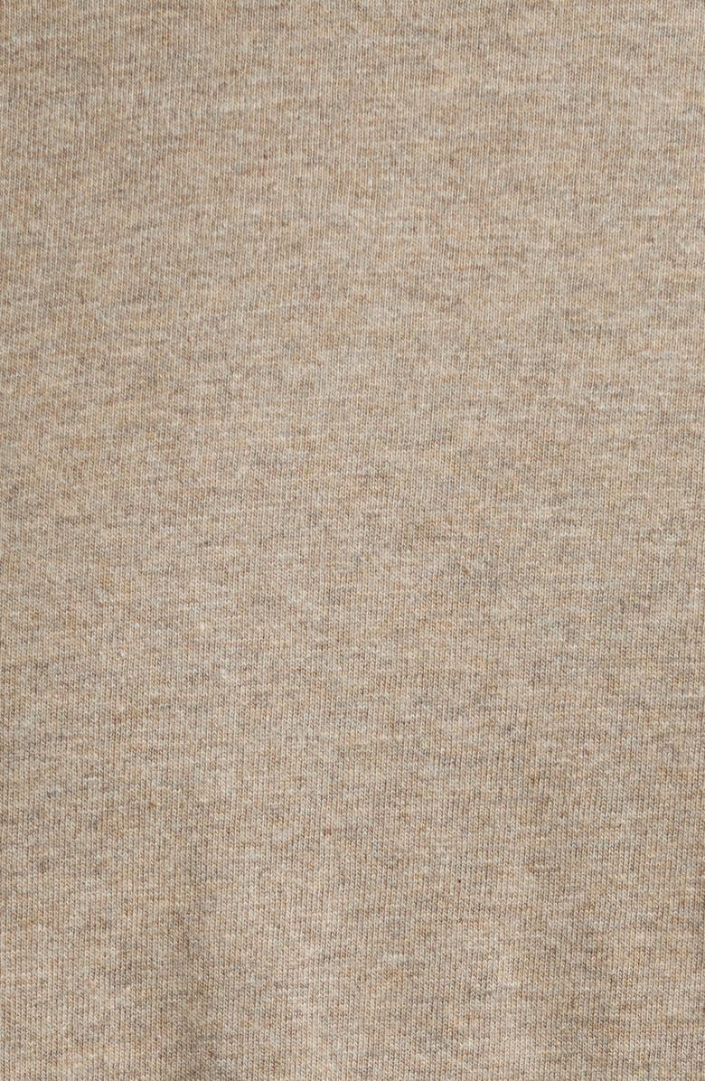 Fear of God Essentials Classic Fit Long Sleeve Logo Graphic T-Shirt, Alternate, color, Homestead Heather