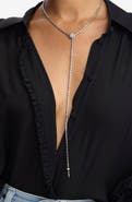 Melinda Maria Jaguar Bolo Lariat Necklace