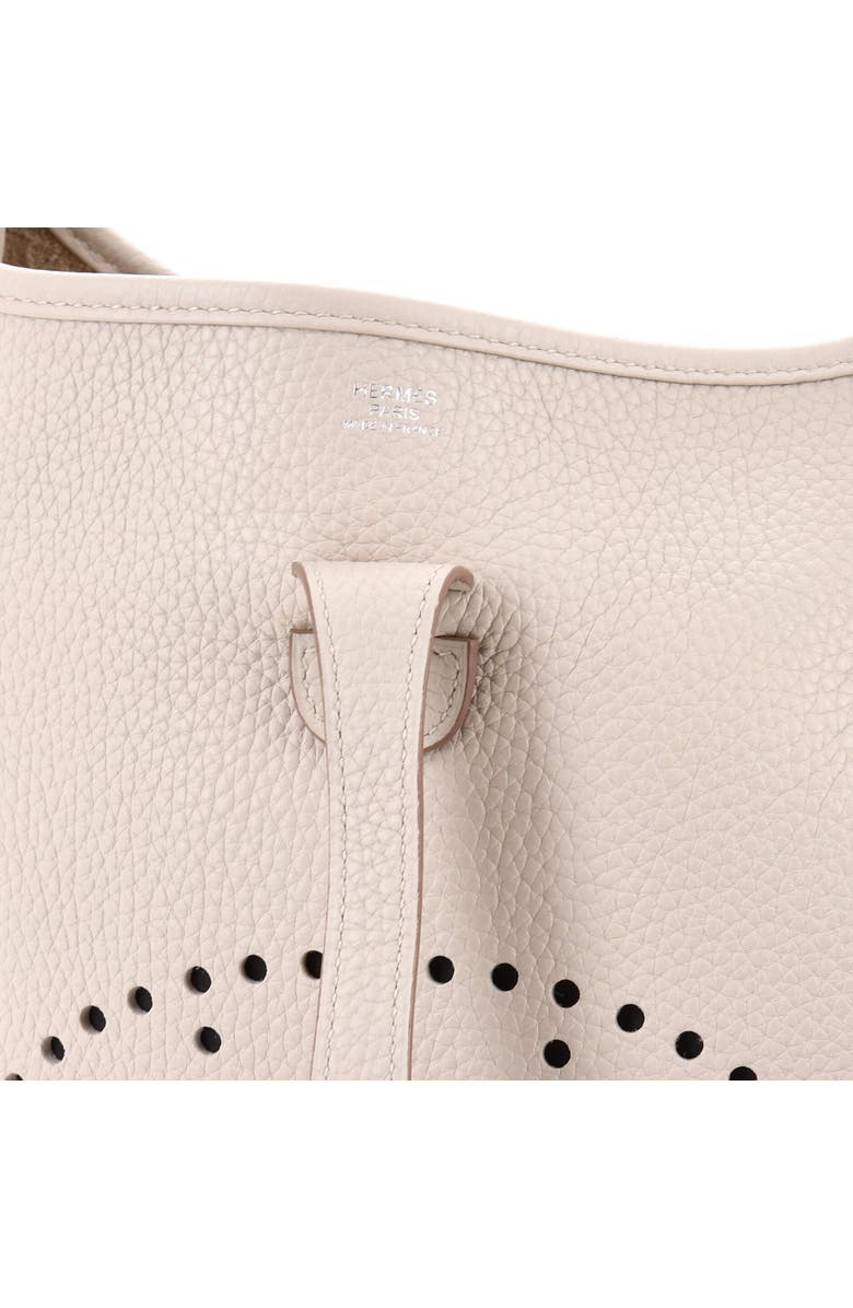 Pre-Owned Hermes Evelyne Bag Gen III Clemence PM, Alternate, color, Craie