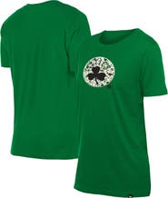 New Era Women's New Era Kelly Green Boston Celtics Glam Game Flower T-Shirt