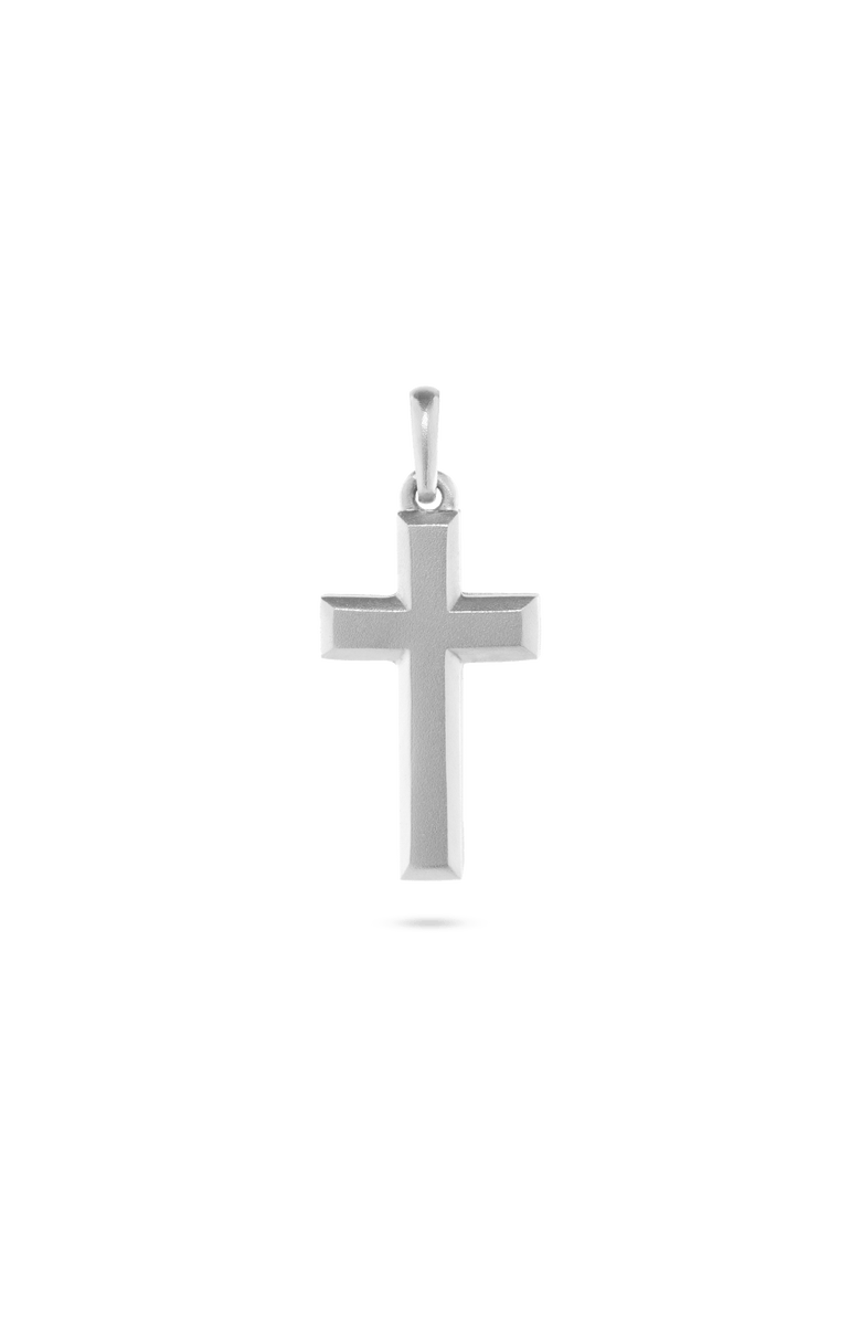 7879 Cross Pendant, Main, color, Silver