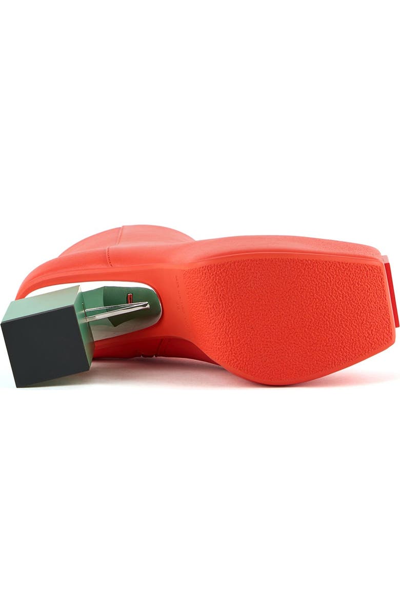 United Nude Cubist Bootie, Alternate, color, Flame Mix